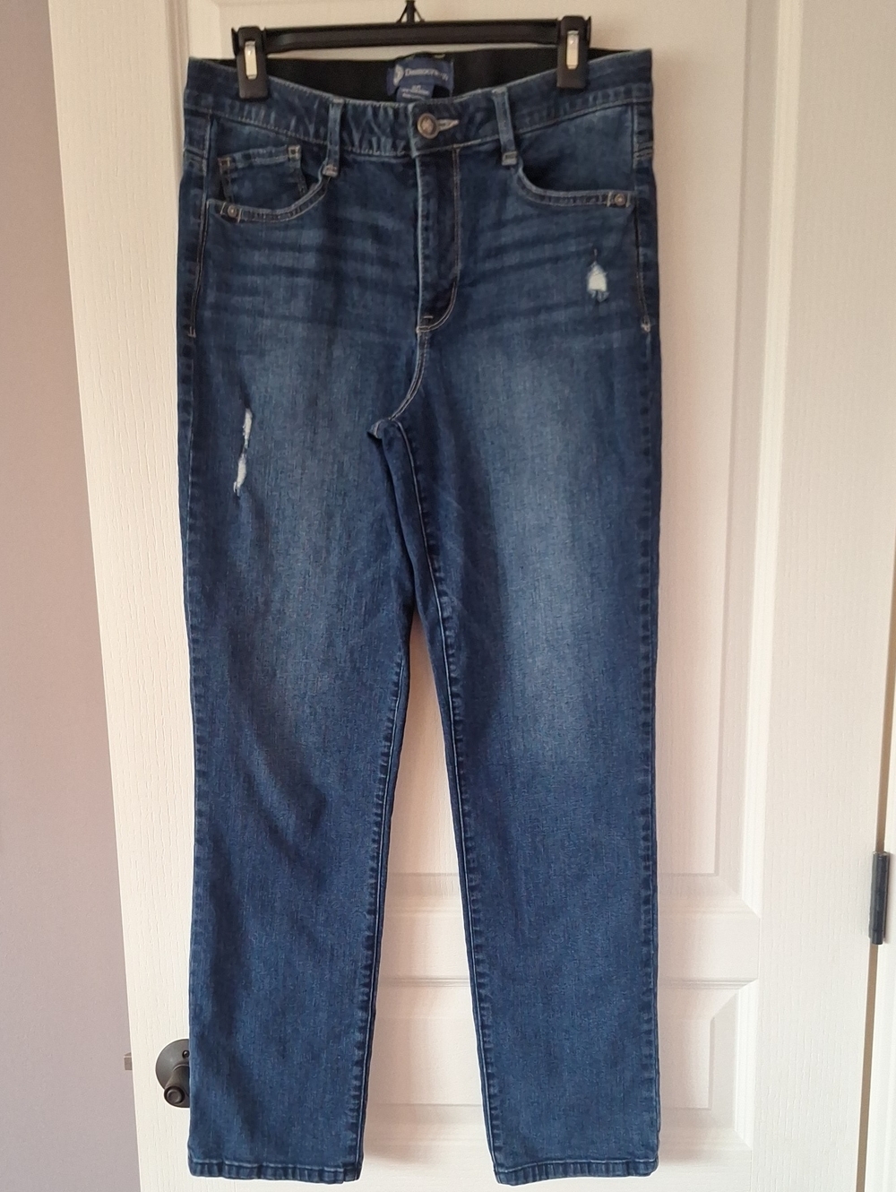 Democracy Women's Dark Blue Straight Leg Jeans